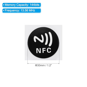 Etiqueta de Ropa NFC Lavable Personalizada, Etiqueta de Lavandería RFID Resistente al Calor, Etiqueta de Ropa Tejida NFC - Product Image 3
