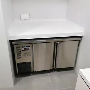 Panier de travail pour réfrigérateur, comptoir pour Restaurant, avec présentoir numérique