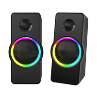Lampu Led Rgb Elektronik Usb 2.0, Speaker Bluetooth Portabel Komputer Aksesori Gaming Audio Bertenaga Pc