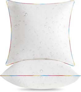 Cao cấp xuống thay thế điền cho Patio 20x20 ngoài trời không thấm nước Gối chèn với cầu vồng khâu cạnh, - Product Image 1