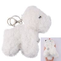2025 Venta caliente de lujo lindo dibujos animados suave muñeco de peluche juguetes llavero 3D llavero Accesorios