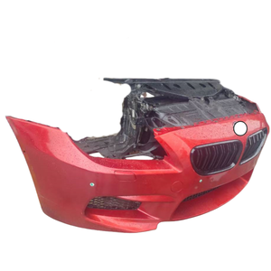 Para BMW Serie 6 Kit de carrocería de parachoques delantero M6 F06 Ventilador electrónico y rejilla de condensador de radiador M6 F12 Red hecha de material ABS duradero - Product Image 4