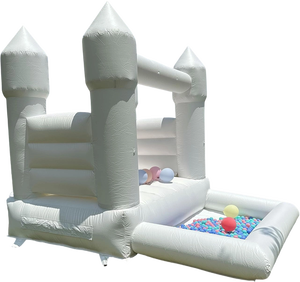 Château <span class=keywords><strong>gonflable</strong></span> <span class=keywords><strong>Minnie</strong></span> pour extérieur, idéal pour mariages, avec piscine intégrée – Vente en gros - Product Image 5