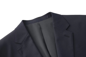 MY7005 tessuto di lana 70% blu Navy a spina di pesce modello di lana 70% abito da uomo - Product Image 3