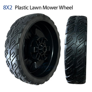 Lawn Mower <b>Wheels</b> 8 Inch Front <b>Wheel</b> Assembly Replacement 44710-VR8-N00ZA Lawn Mower <b>Plastic</b> <b>Wheels</b> - Product Image 1