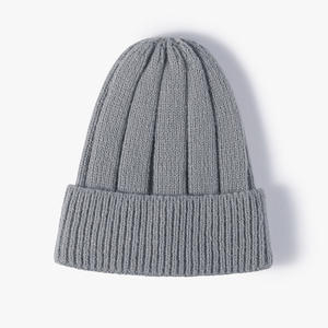 High Quality Custom Knitted Cuffed Acrylic Beanie Warm Outdoor Pullover <b>Hat</b> with Embroidery for <b>Men</b> Wholesale <b>Winter</b> Season - Product Image 6