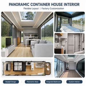 INFINITE STARS Maison conteneur capsule spatiale E7 pour 4 personnes avec puissance de 9,9 kW, contrôle sonore intelligent et anneaux de levage pour usage hôtelier et en villa - Product Image 2