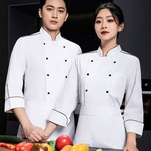 Unico Lr Uniforme Du Cuisinier Cooking Restaurant Kitchen Custom Waterproof Sell Hibachi White <b>Chef</b> Uniform Unisex - Product Image 1