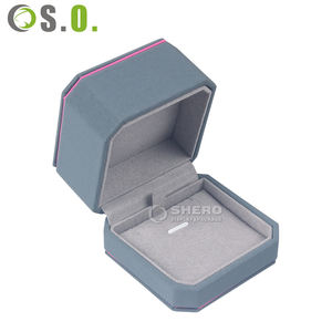 Caja de Terciopelo para Joyería con Logotipo Personalizado, Caja Cuadrada de Terciopelo para Anillos, Caja de Regalo Elegante para Joyería, Empaque para Aretes y Collares - Product Image 3