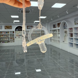 Wholesale Baby Personalized <strong>Pacifier</strong> En1400 with Cap <strong>Pacifier</strong> Clips Blank Baby <strong>Pacifiers</strong> Bulk - Product Image 4