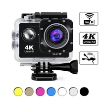 Offre Spéciale Mini Wifi Action Sports Cam Sous-Marine Étanche hd 4K Caméra Moto Plongée Sports Caméra