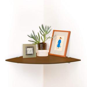 Hotel accesorios de baño doble nivel triángulo de vidrio montada <span class=keywords><strong>en</strong></span> <span class=keywords><strong>la</strong></span> pared estante de <span class=keywords><strong>la</strong></span> <span class=keywords><strong>esquina</strong></span> - Product Image 4