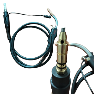 Antorcha de Soldadura <span class=keywords><strong>MIG</strong></span> ESSEN <span class=keywords><strong>Tweco</strong></span> Spray Master 250A con Conector Europeo, Antorcha de Soldadura Refrigerada por Aire CO2 de 10 Pies/12 Pies/15 Pies - Product Image 3