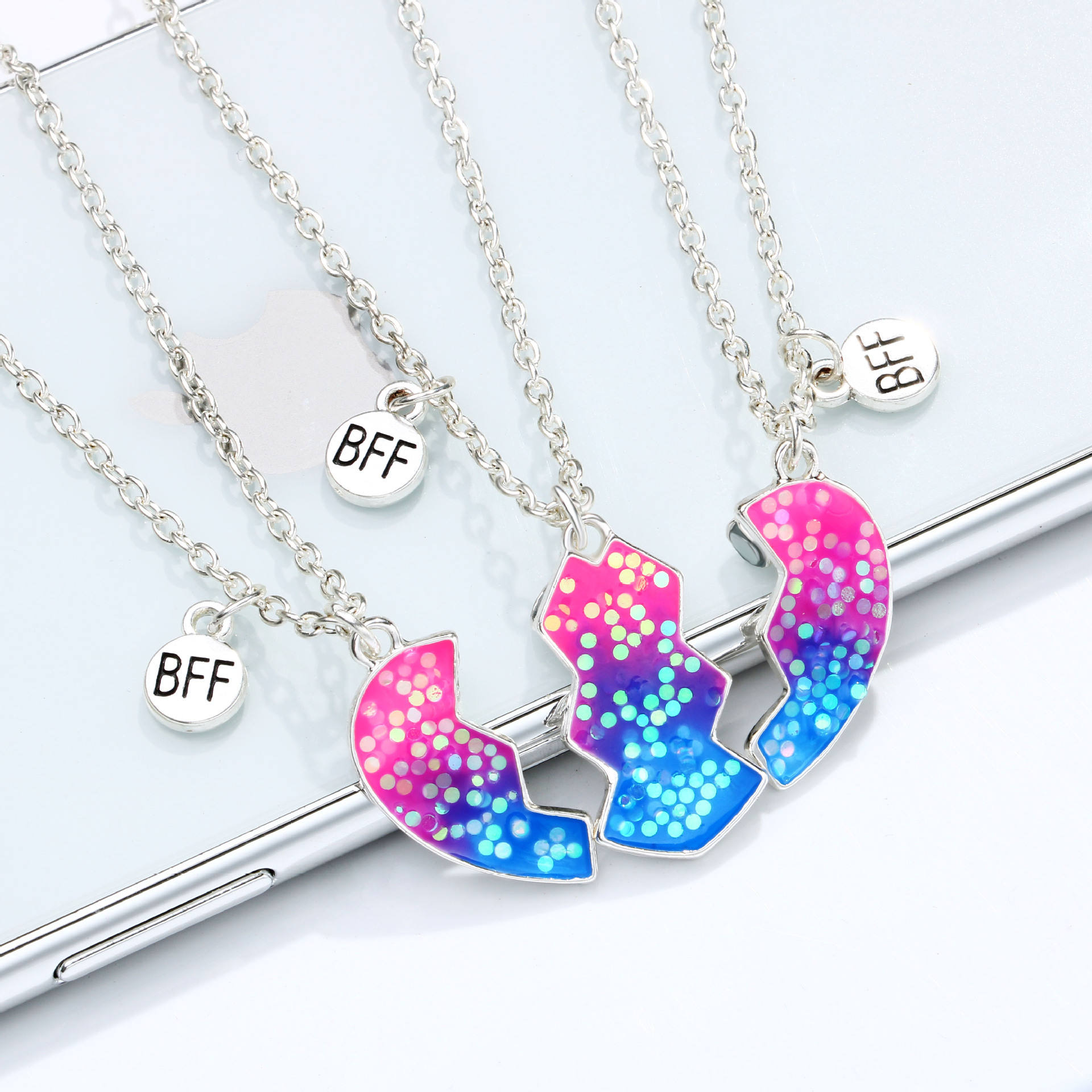 Heartbroken Best Friends Necklace Perfect Gift for Women