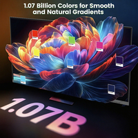 27 Zoll 4K UHD Monitor 95% DCI-P3 1,07B Farben HDR10 Verstellbarer Standfuß Büro-Design-Display