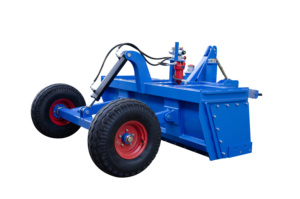 GPS vệ tinh học sinh lớp điện tiller Máy kéo loại cho đất nông nghiệp san lấp mặt bằng đất khô cạo 2m Máy - Product Image 5