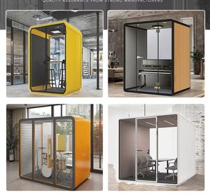 Spazio di lavoro Mobile insonorizzato per ufficio Pod riunioni da lavoro per telefono cabina di studio per la vendita - Product Image 5