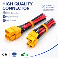 Câbles de haute performance 600V avec connecteurs XT60 XT90, gaine en silicone PBT IP66, conducteurs en cuivre étamé à 2 fils