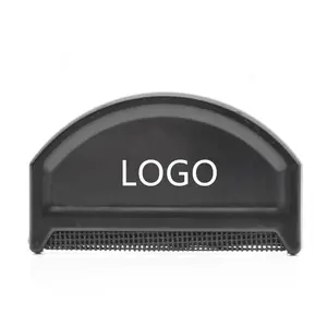 Custom Logo Black Color Mini Lint Removers Cleaning Tool Portable Plastic Sweater Cashmere Comb Wool Comb