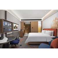 Usine approvisionnement direct moderne 5 étoiles hôtel de mode chambre à coucher chambre de meubles chambre d’hôte ensemble mode