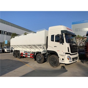 รถบรรทุกอาหารสัตว์ดงเฟิง 8x4 สำหรับขนส่งเมล็ดพืชจากโรงงาน - Product Image 4
