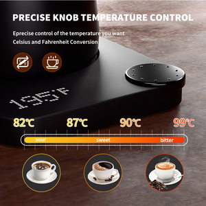 Cafetera de goteo con pico de cisne y boquilla larga, control de temperatura y función para mantener el calor, hervidor con control de temperatura del producto - Product Image 6