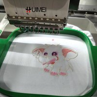 Machine à broder informatisée multi-têtes pour t-shirts, casquettes, vêtements, machines textiles
