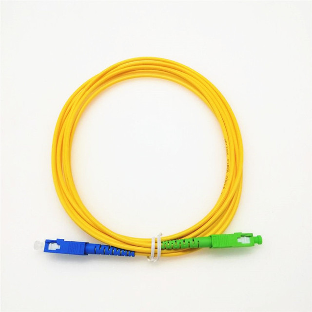 Free Sample 0.9mm 2.0mm 3.0mm SM SX SC/APC/UPC Fiber Optic Patch Cord