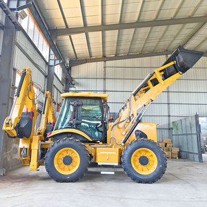 Chất lượng cao khớp nối kết thúc trước loader nhỏ loader EPA động cơ Trung Quốc bánh xe backhoe lật để bán - Product Image 4