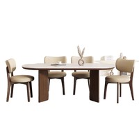 Chaises de salle à manger minimalistes en bois clair de style nordique, couleur crème, pour la maison et l'hôtellerie
