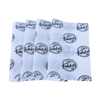Papier sulfurisé imprimé personnalisé de qualité alimentaire avec logo sur mesure pour emballage cadeau et sandwichs