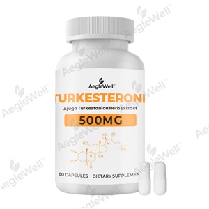 Cápsulas de Turkesterona Aeglewell, Extracto de Hierba Ajuga Turkestanica, Suplemento Anabólico, Ayuda Natural para el Rendimiento de Atletas Adultos - Product Image 1