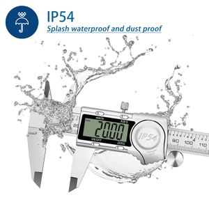 Pinza <span class=keywords><strong>Vernier</strong></span> calibro elettronico IP54 impermeabile in acciaio inossidabile pinza digitale 0.01mm da 6 pollici da 0 a 150mm - Product Image 4
