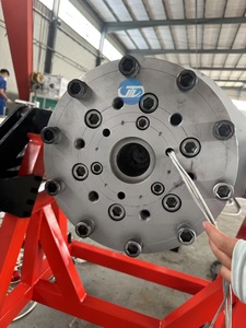 Nhựa HDPE/PE Ống đùn <span class=keywords><strong>LINE</strong></span> với co-đùn để đánh dấu đường ống làm máy móc <span class=keywords><strong>PVC</strong></span> Ống đúc máy - Product Image 5