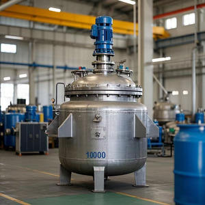 Máquina de fabricación de pegamento de fusión en caliente para calentador de caldera de reactor línea de producción de resina epoxi adhesiva - Product Image 5