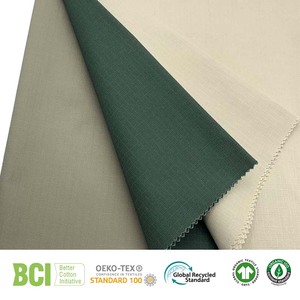 قماش ريبستوب للملابس العملية من رونغهونغ BCI GRS OCS OEM ODM، 108×58، 65% بوليستر 35% قطن، 21×21، 195 جرام/متر مربع - Product Image 5