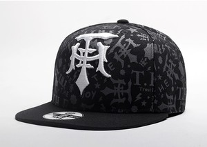 Chất lượng cao tùy chỉnh len Snapback Mũ với vành phẳng 3D Thêu Đen SNAPBACK <span class=keywords><strong>HAT</strong></span> với logo riêng - Product Image 3