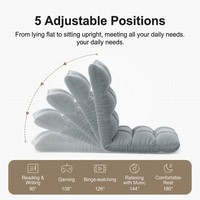 Solution tout-en-un : Canapé-lit modulaire en tissu moderne en forme de L, fauteuil inclinable, chaise de sol pliable, ensemble de mobilier d'extérieur