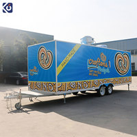 Camion de restauration mobile CAMPTRL, camion de café, camion de glaces, camion de burgers, camion de pizzas avec cuisine complète, chariot de restauration, camionnette