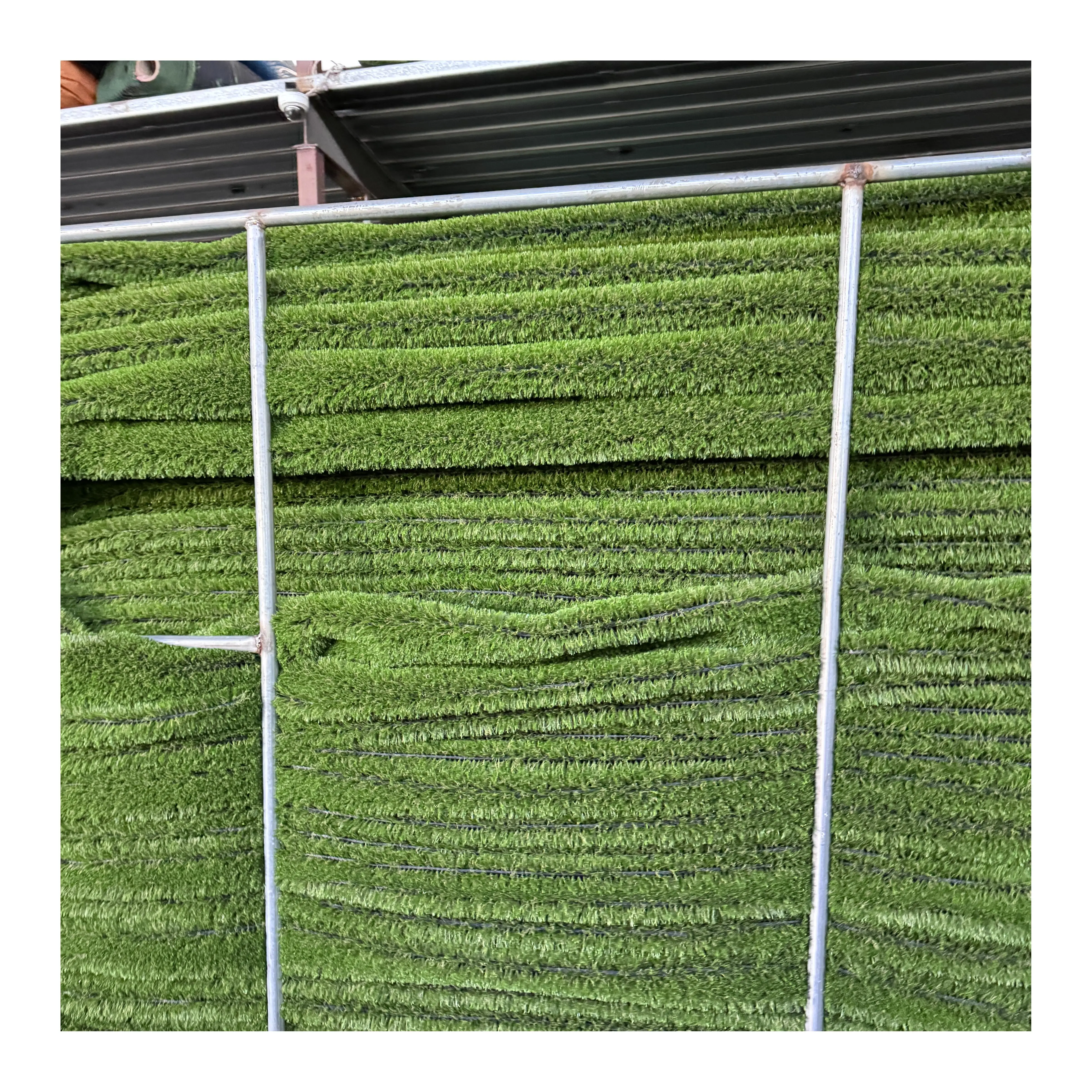 JS tappeto di erba verde artificiale di lunga durata tappeto sportivo in erba artificiale giardino di casa paesaggistica materiale di qualità superiore