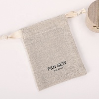 Pochette en tissu recyclé, emballage de bijoux 6x6, petit sac à bijoux, sac d'emballage en pierre, coton, Logo personnalisé, pochette à bijoux de luxe