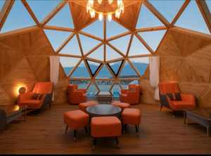 <span class=keywords><strong>Casa</strong></span> Domo Geodésica Prefabricada de Aluminio para Decoración de Hoteles Ecológicos al Aire Libre, Diseño Artesanal, Casas Modulares Flexibles de Alquiler, Ecológicas - Product Image 6