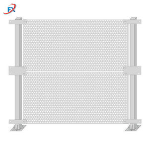 Gran oferta, recubierto de PVC, protege la valla de marco de taller de seguridad extraíble - Product Image 4
