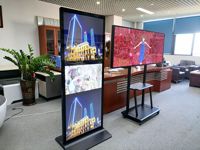 Écran LED étiré BOE de 75/80/88 pouces pour affichage publicitaire, borne interactive, moniteur LCD pour totem publicitaire, cabine photo, utilisation en ascenseur, animation