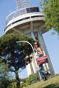 Borsa a Tracolla da Donna Personalizzata Stile Rock Classico NR27 in Materiale Mat-b Estate 2024, Realizzata in Italia, Ecologica in PVC e Cotone - Product Image 6