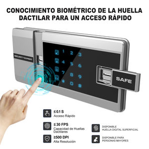 Nhà văn phòng kỹ thuật số + Key đôi bảo vệ di động thông minh Ổ khóa an toàn hộp nhà máy bán hàng trực tiếp thông minh tự động an ninh an toàn - Product Image 2