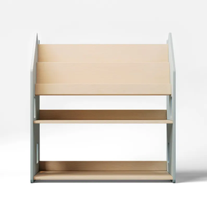 Étagère en bois d'inspiration Montessori et étagère à jouets pour enfants Meubles de rangement adaptés à l'âge - Product Image 1