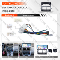 Kit de cadre d'autoradio 12,3 pouces pour Toyota Corolla 2008-2010, garniture de fixation d'écran de navigation pour intérieur de voiture