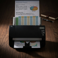 Scanner de documents CCD FI-7180 A4 recto-verso 80ppm 160ipm 600dpi USB 3.0 pour papier long format bureau