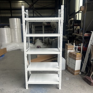 Estantería Metálica de Carga Ligera de 100 kg, 120*40*200 cm, Alta Capacidad de Carga para Almacén, Garaje, Herramientas - Product Image 3